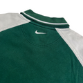 Vintage Nike 90s Spellout Polo Sweater (Stick)