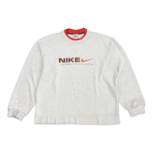 *Rare* Vintage Nike 90s Spellout Sweater (Stick)