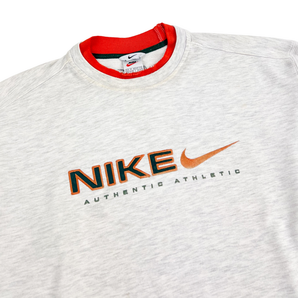 *Rare* Vintage Nike 90s Spellout Sweater (Stick)