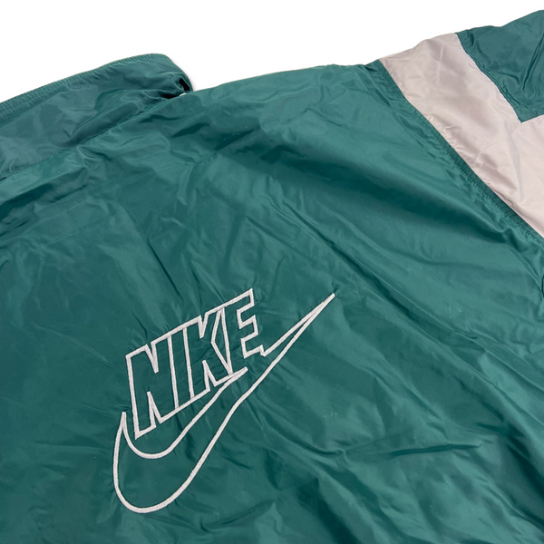 Vintage Nike 90s Spellout Reversible Hoodie Jacke (Stick)