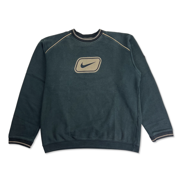 Vintage Nike 90s Swoosh Logo Sweater (Stick)