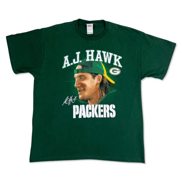 Vintage Green Bay Packers AJ Hawk Tee