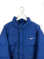 Vintage Nike Daunen Pufferjacke 90s stitched Swoosh Jacke Nike 