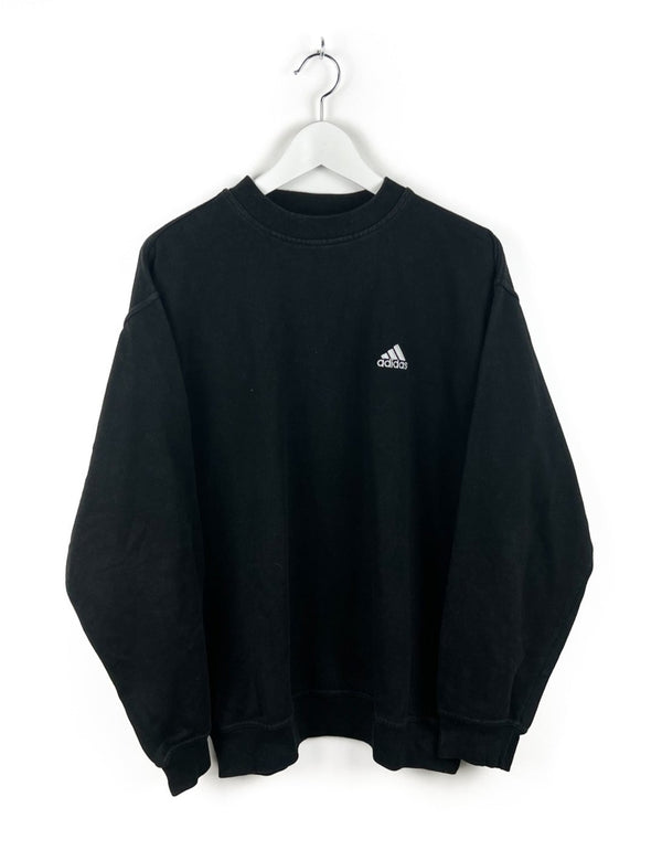Vintage Adidas Basic oversize Sweater stitched Logo