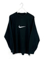 Vintage 90s Nike stitched Big Swoosh Logo Sweater