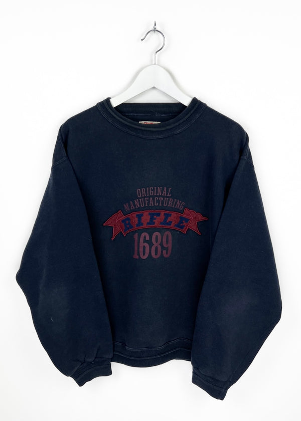 Vintage Rifle stitched Logo Sweater