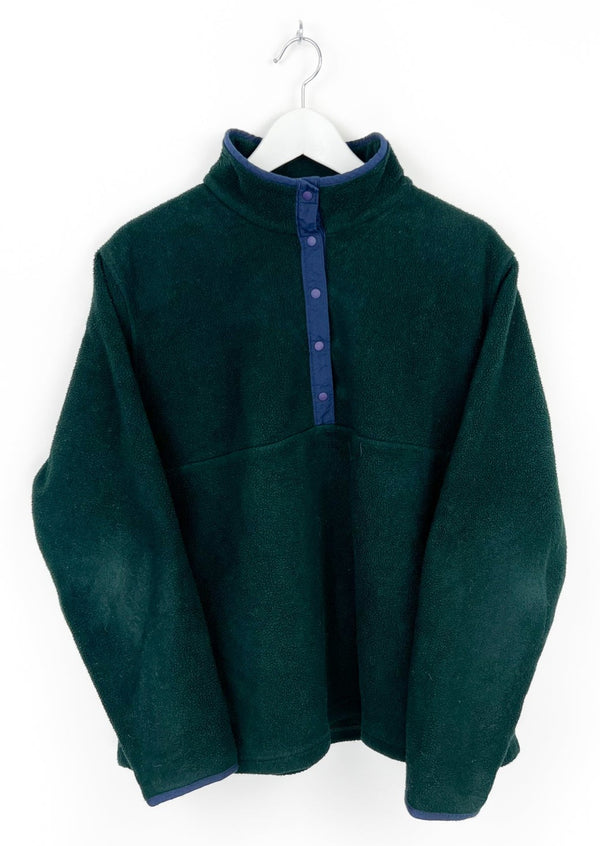 Vintage LL.Bean Fleece Button Up Sweater