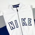 Vintage 90s Nike Spellout Logo Trackjacket (Stick)