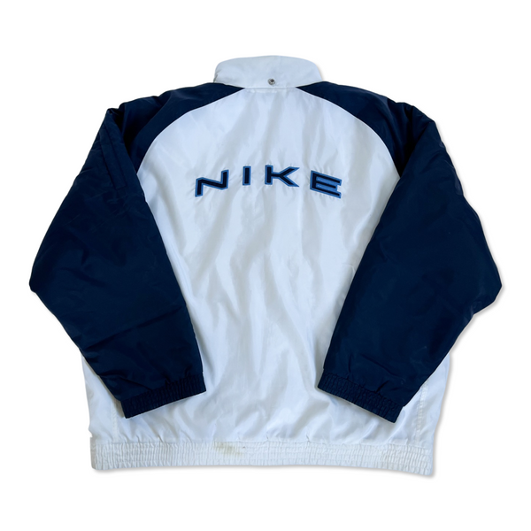 Vintage Nike stichted Spellout Logo Jacke