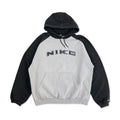 Vintage Nike Twotone Spellout Logo Hoodie (Stick)